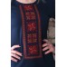 Embroidered dress "Firework" navy